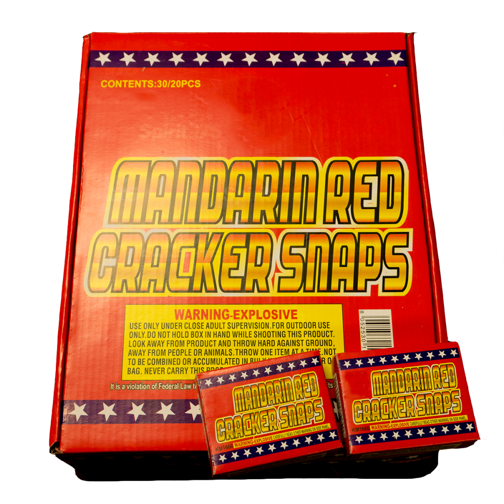 Red Cracker Adult Snaps 20 per pack